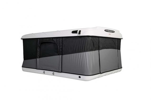 Preview: James Baroud Evasion XXL Hartschalenzelt 160 x 220 cm weiss