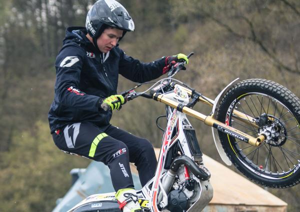 Jacke Jitsie mit PWS Offroad und TRS Logoaufdruck