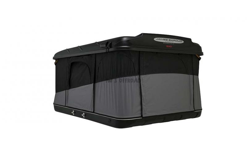 James Baroud Evasion Hartschalenzelt 140 x 198 cm schwarz oder Sonderfarbe
